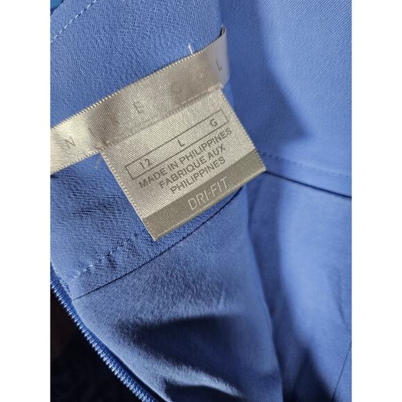 Nike Golf Women's Skort Skirt‎ Size Large (12) Blue Yellow Piping - Picture 4 of 8